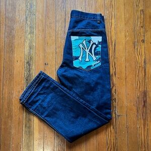 New York Yankees MLB Blue Jeans